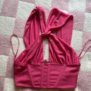 Zara halter top